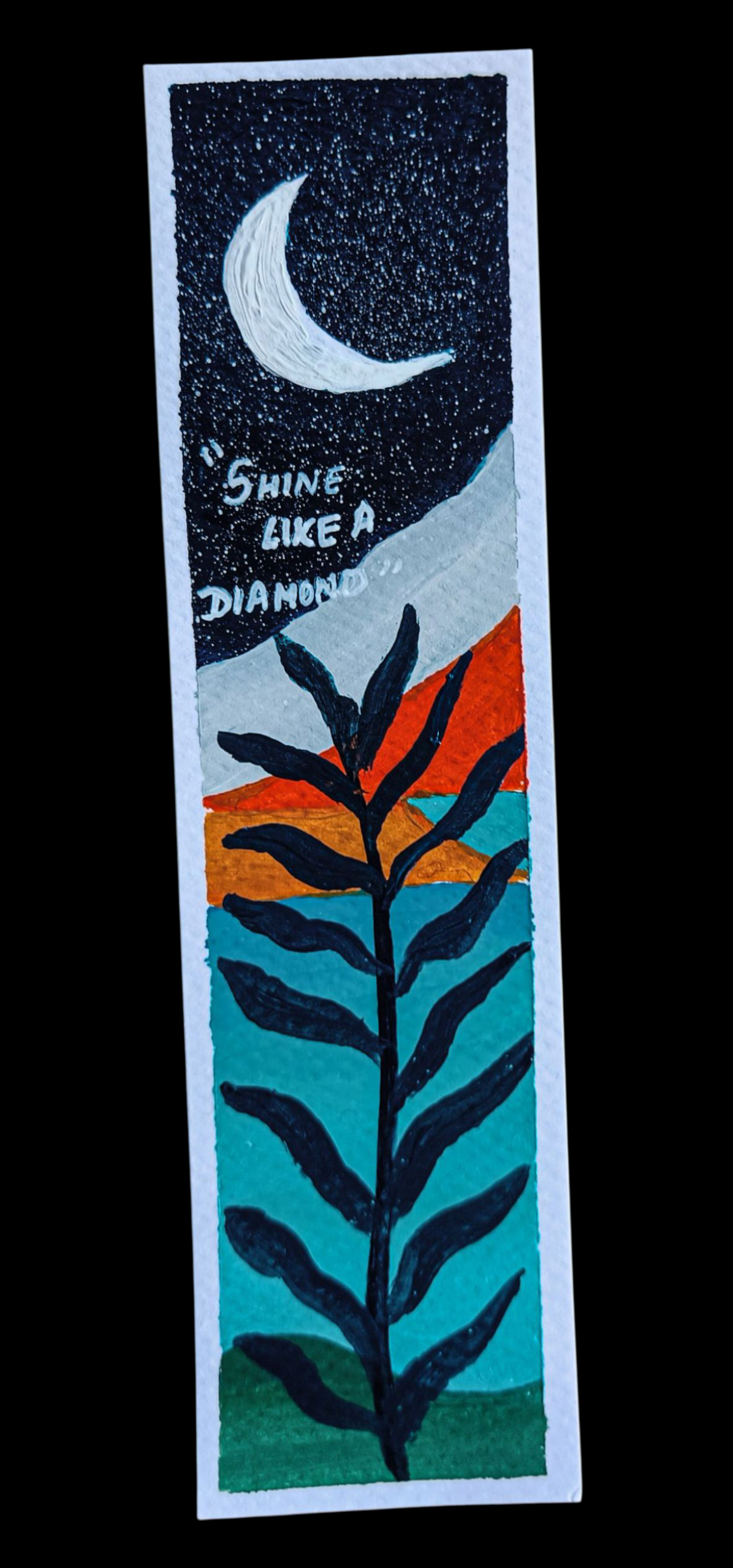 30 Days Bookmarks : Landscape Painting in Boho Style - image 27 - student project