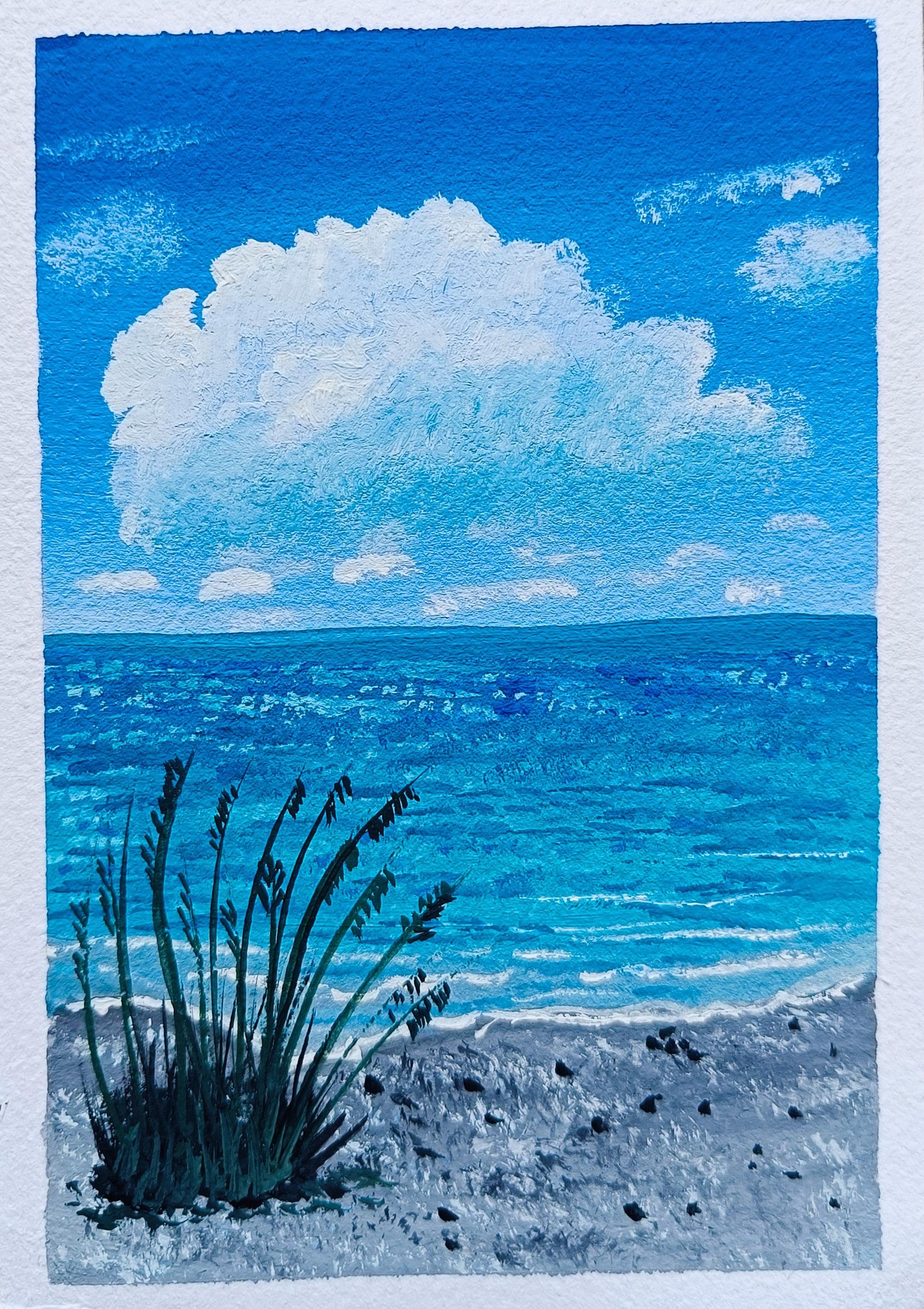 15 Days Gouache Landscape Painting - image 10 - student project