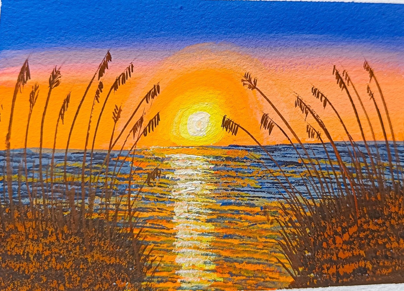 15 Days Gouache Landscape Painting - image 16 - student project