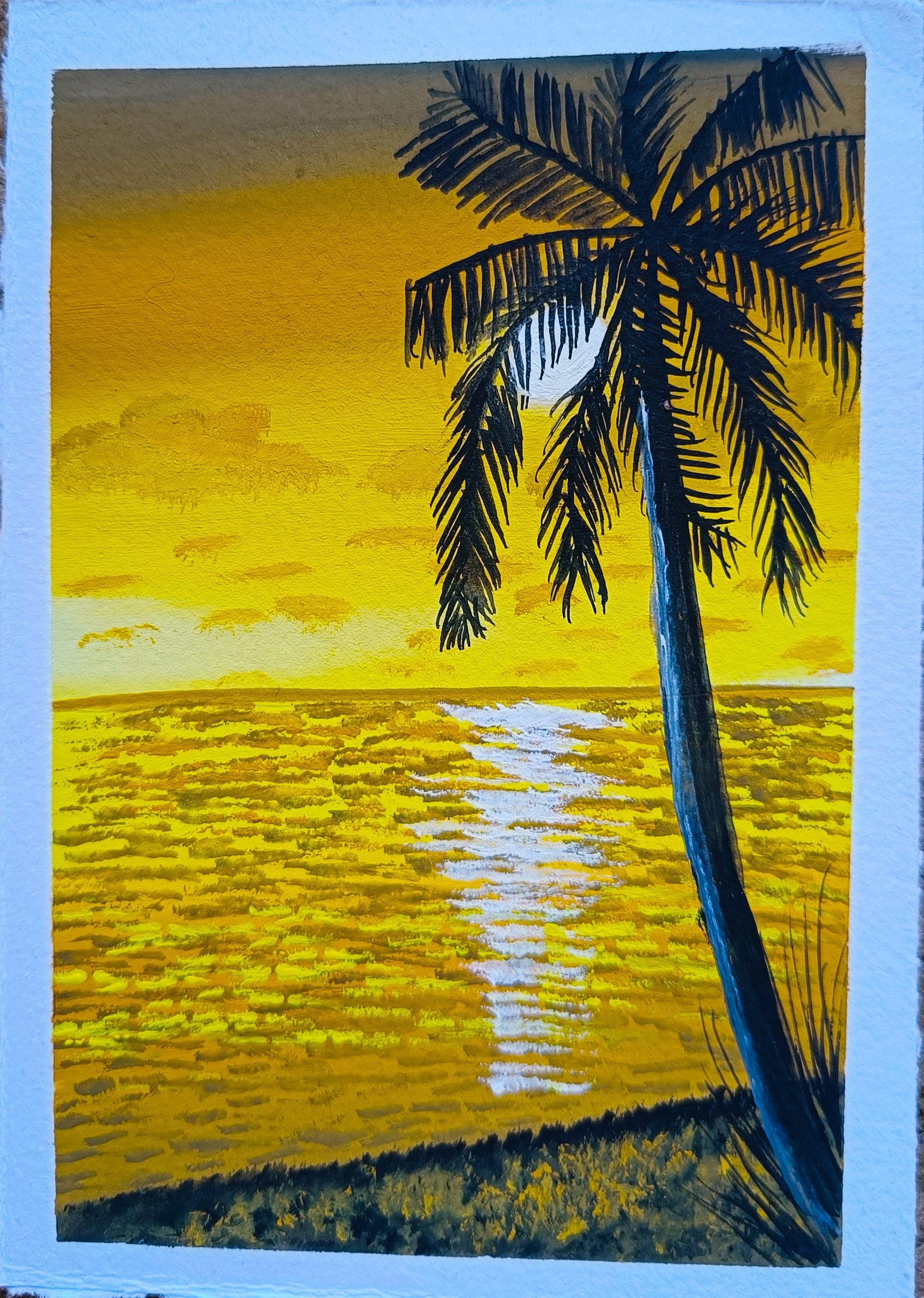 15 Days Gouache Landscape Painting - image 4 - student project