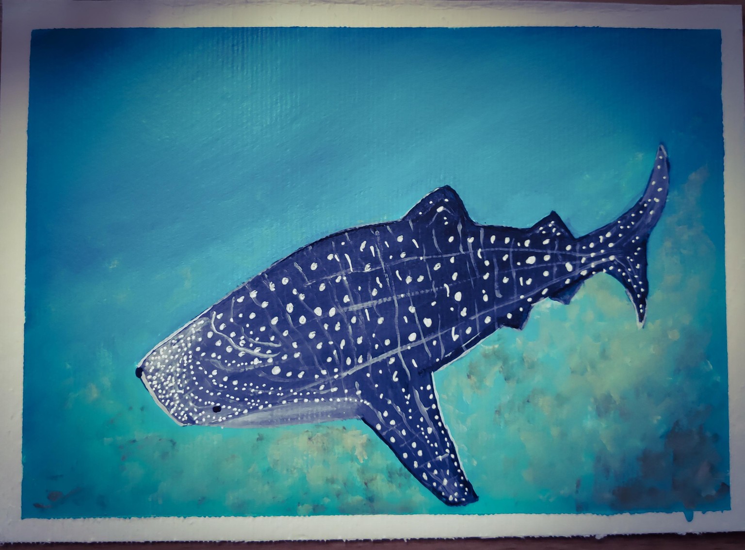 UnderWater Life Painting (Acrylic Medium) - image 1 - student project