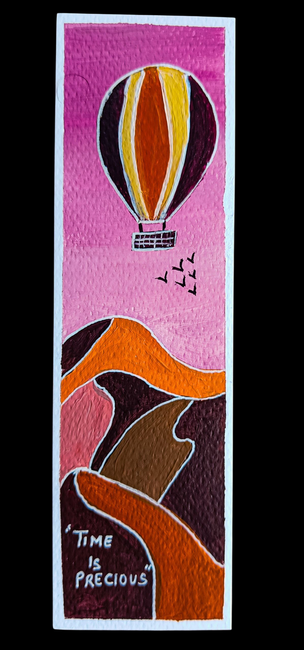 30 Days Bookmarks : Landscape Painting in Boho Style - image 28 - student project