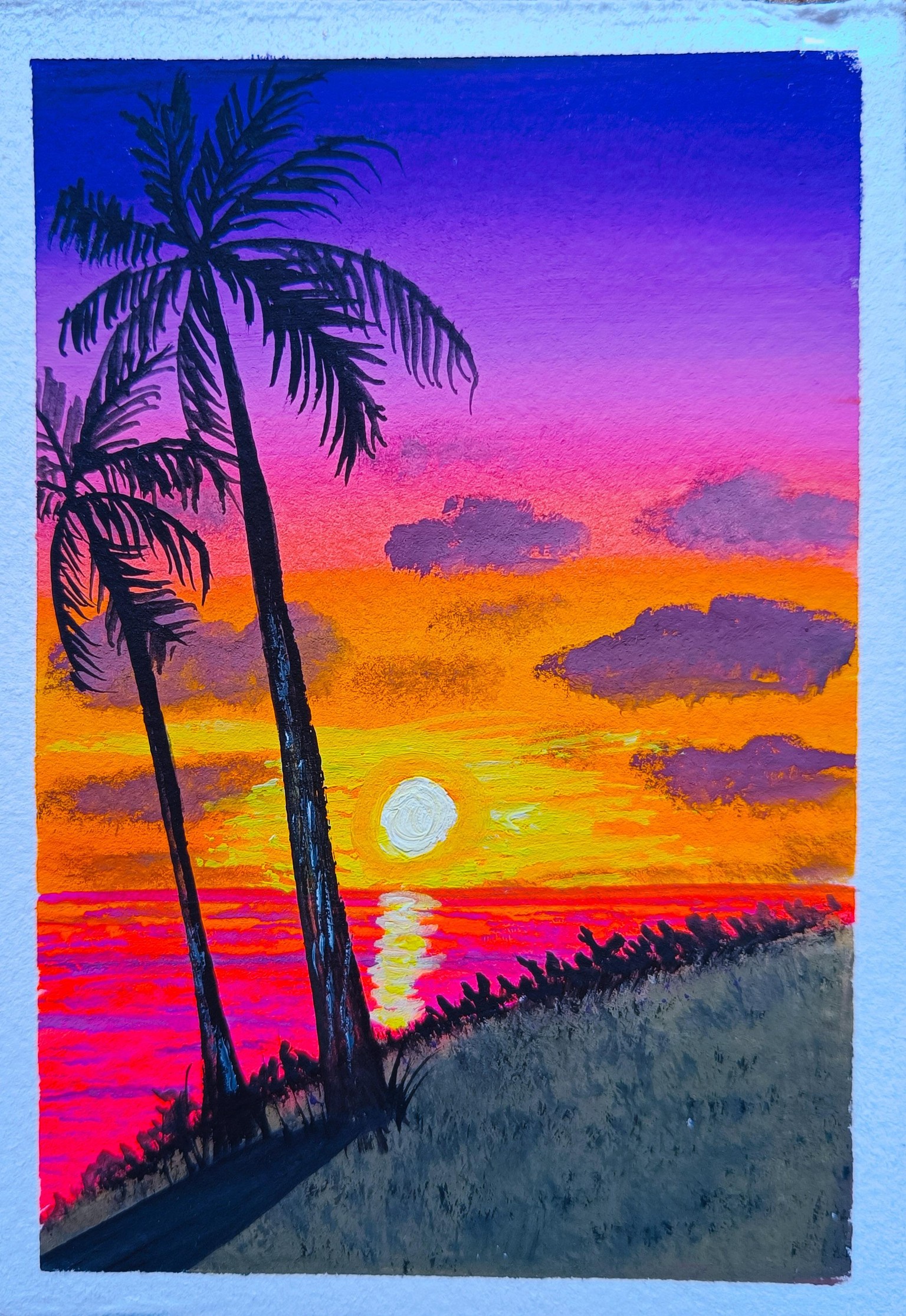 15 Days Gouache Landscape Painting - image 15 - student project