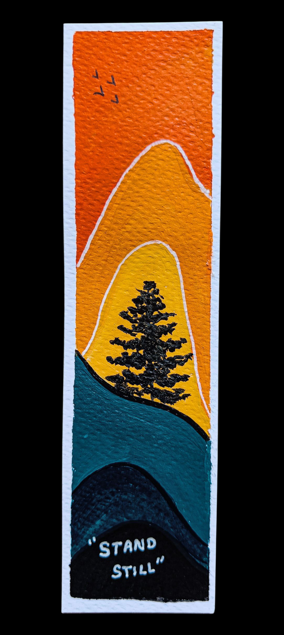 30 Days Bookmarks : Landscape Painting in Boho Style - image 25 - student project