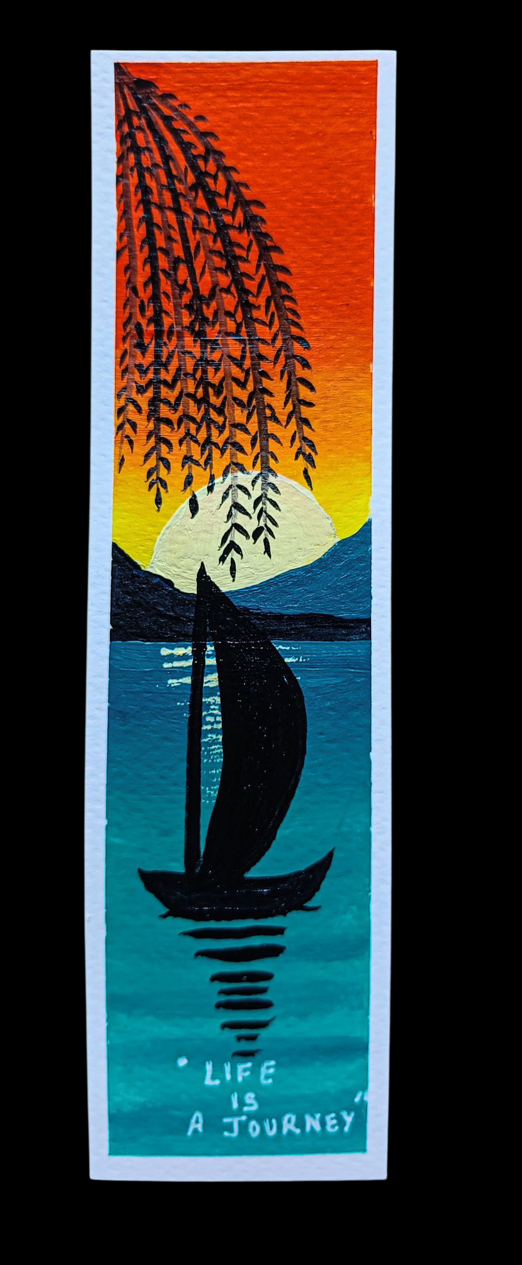 30 Days Bookmarks : Landscape Painting in Boho Style - image 23 - student project