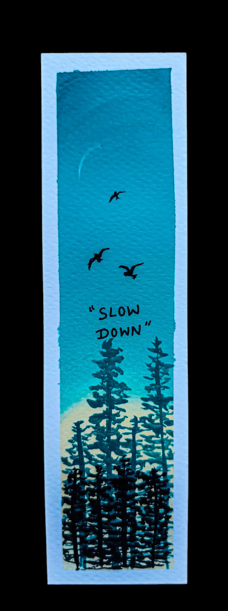 30 Days Bookmarks : Landscape Painting in Boho Style - image 10 - student project