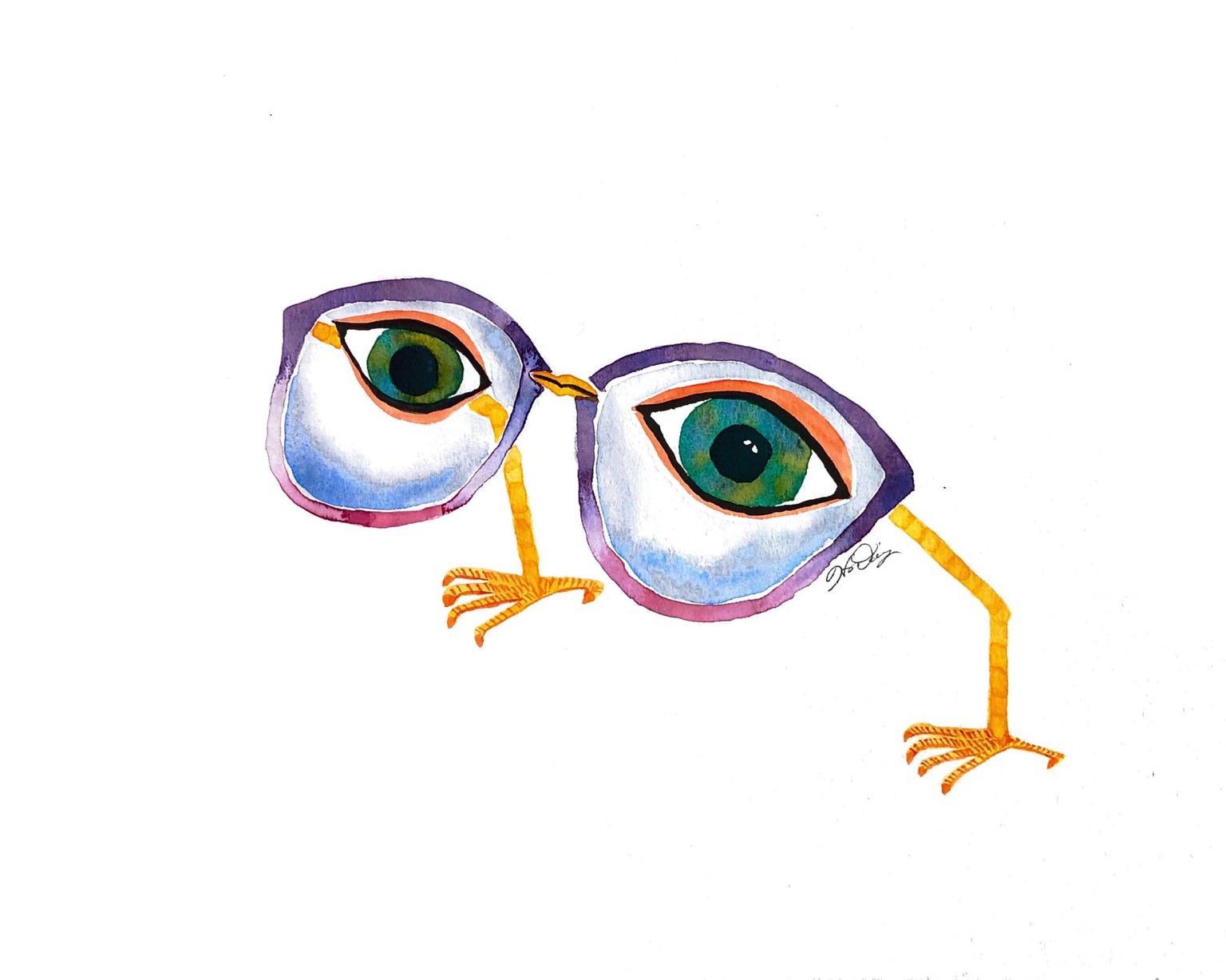 HD's Watercolor Creatures - image 1 - student project