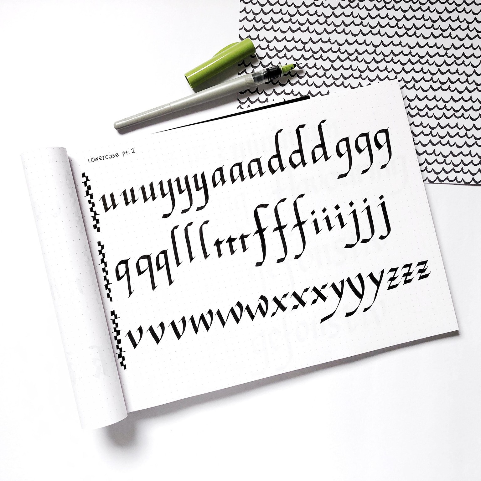 Italic Calligraphy Basics - image 3 - student project