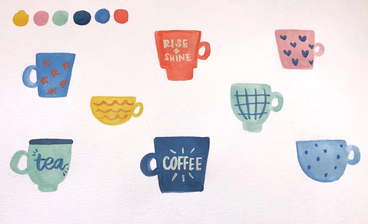Gouache Things - image 1 - student project