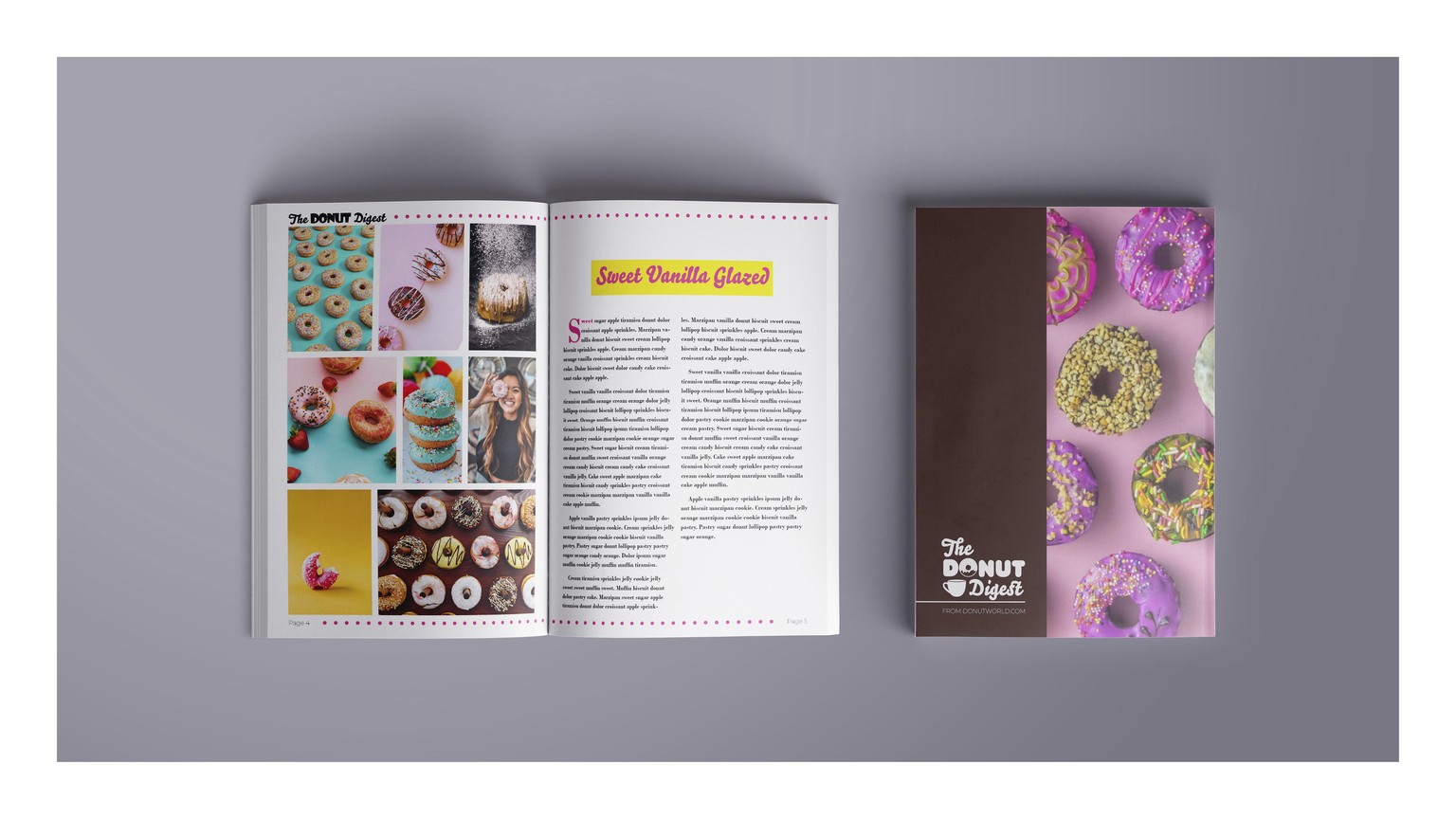 The Donut Digest Magazine - image 6 - student project