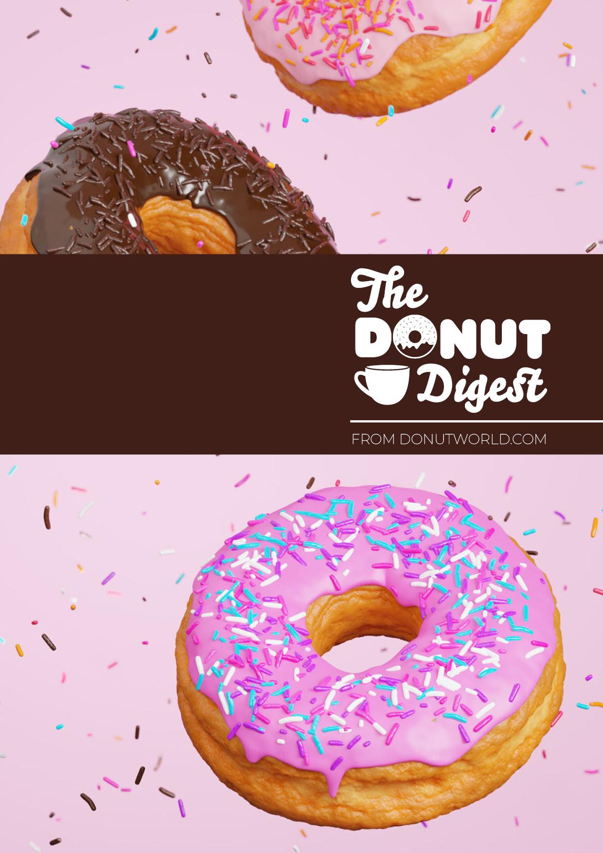 The Donut Digest Magazine - image 1 - student project