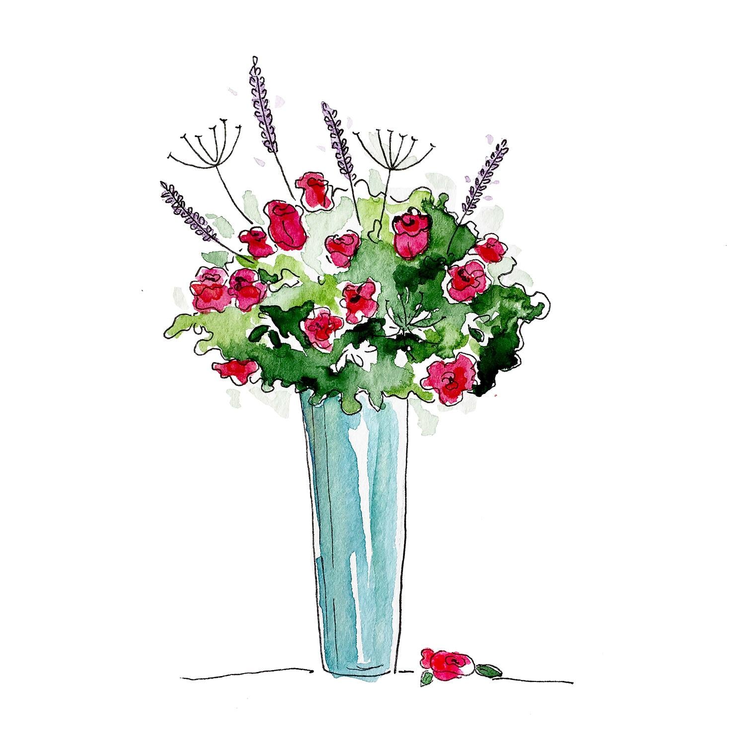 Flowers practice - image 1 - student project