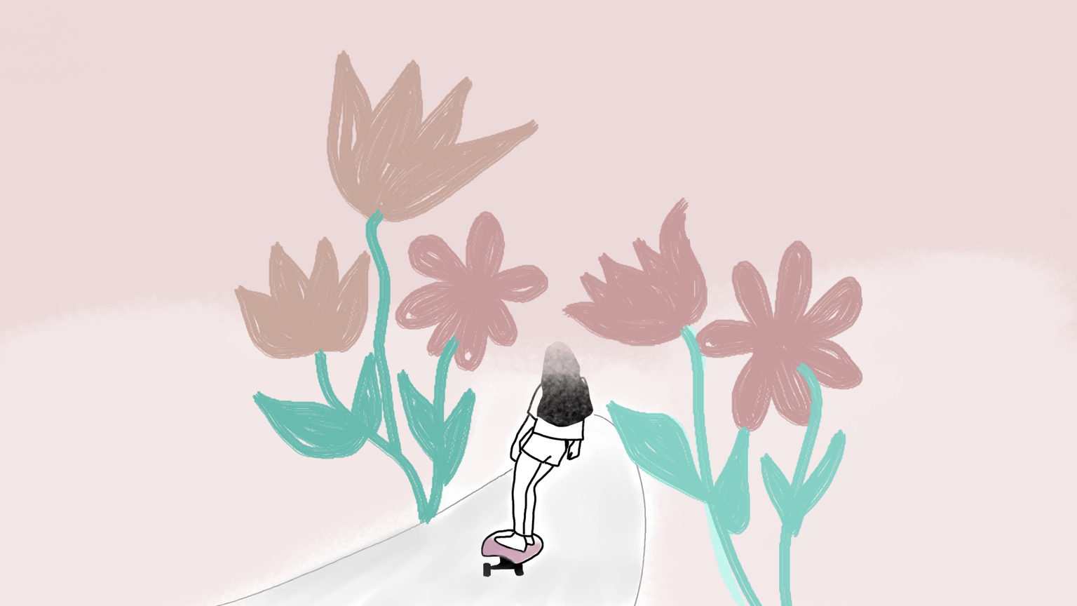 My own floral scene - image 1 - student project