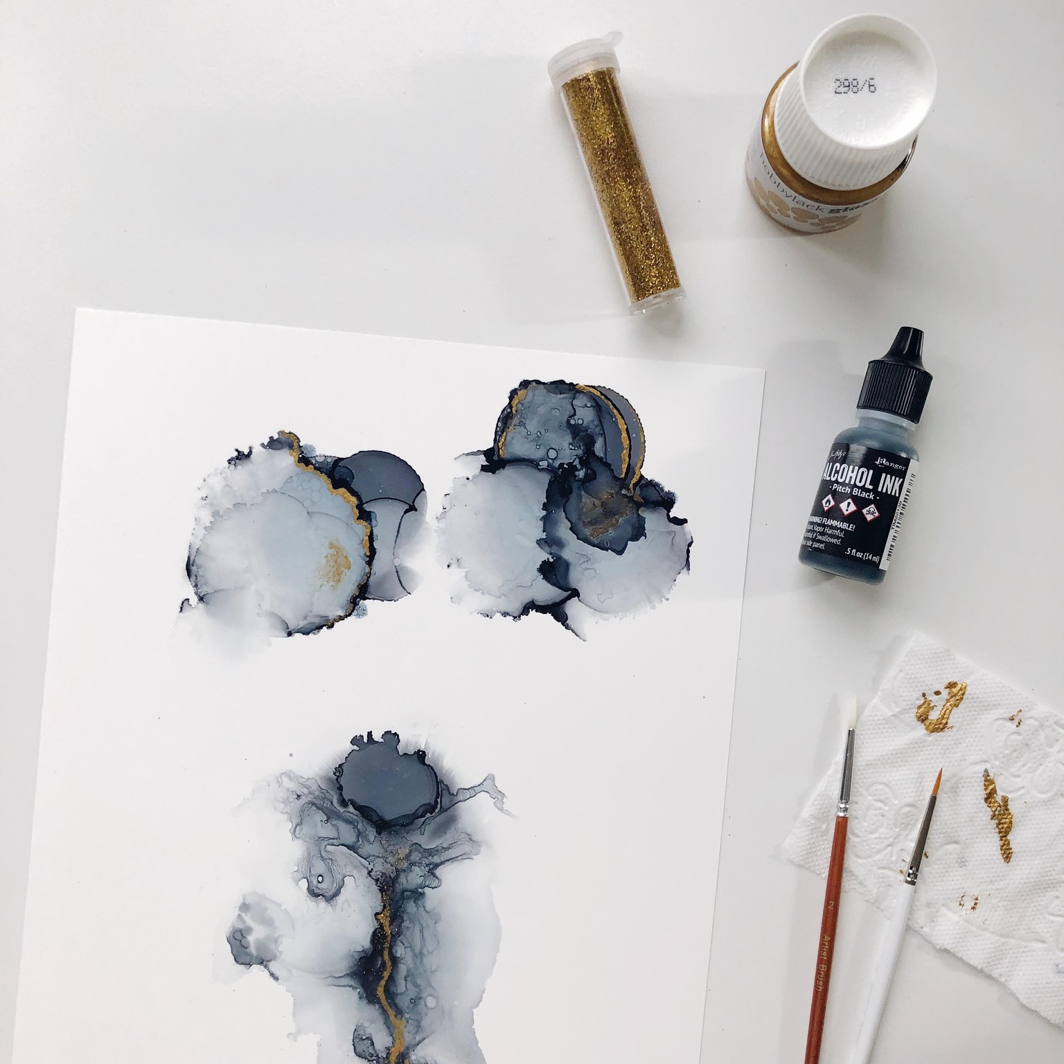 Alcohol Inks - image 1 - student project