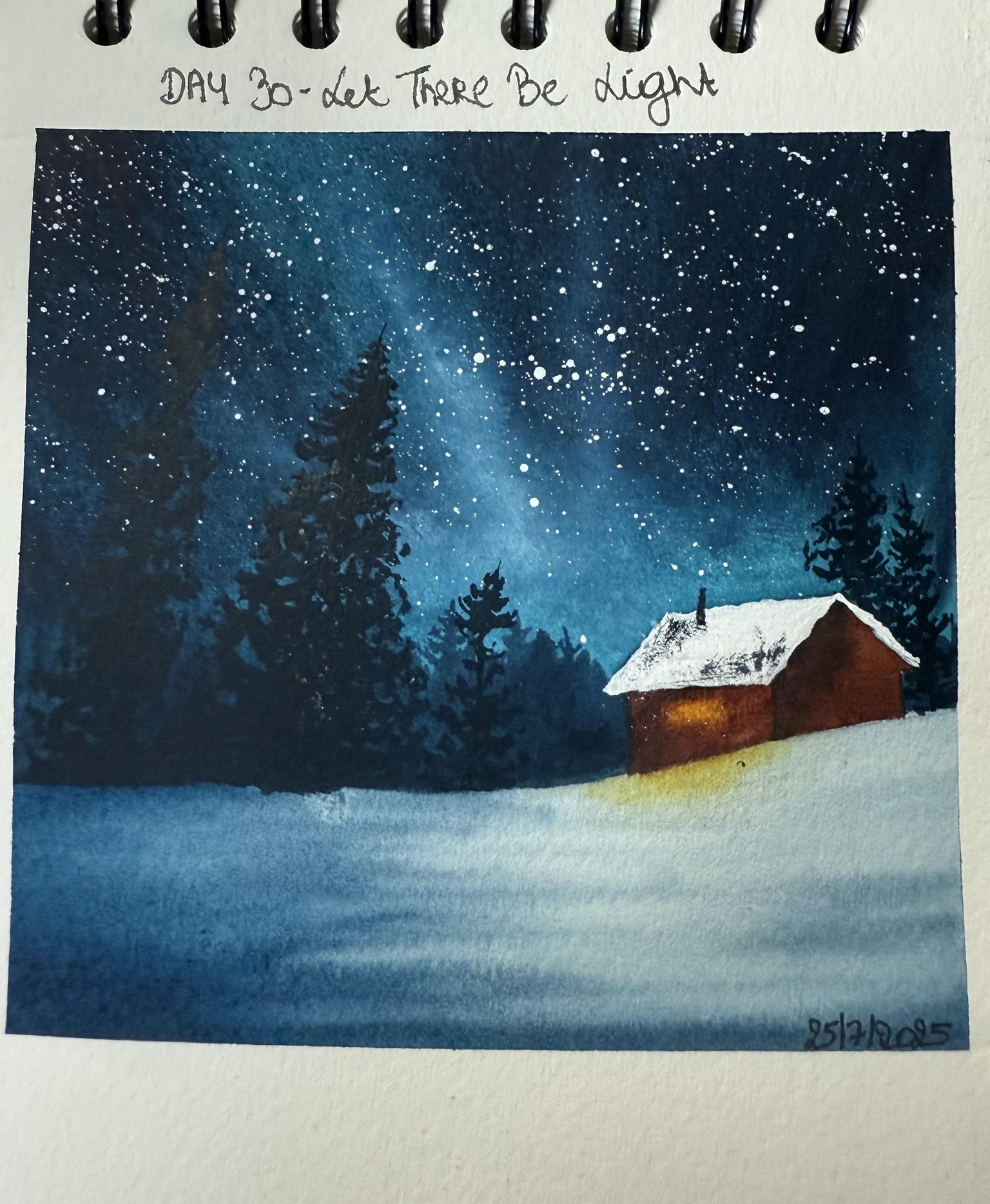 Winter landscapes - 30 days challenge - image 30 - student project