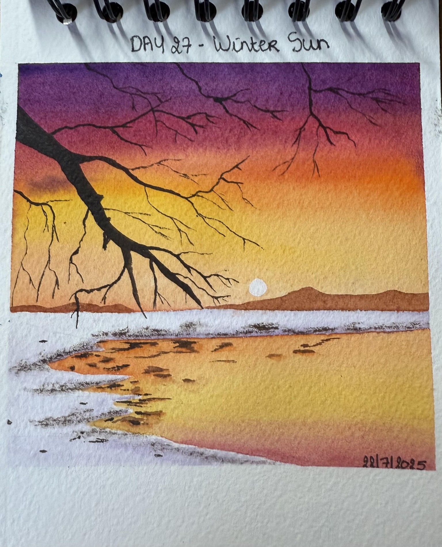 Winter landscapes - 30 days challenge - image 27 - student project