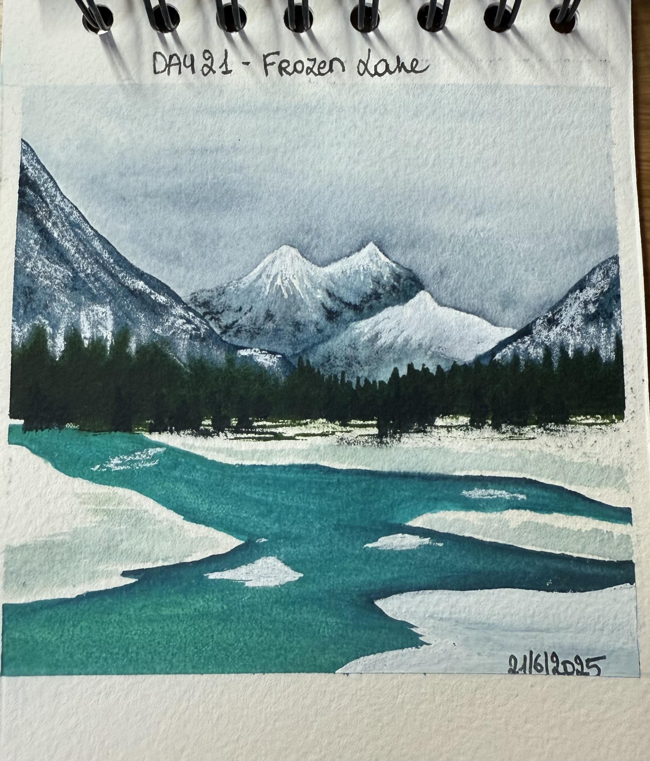 Winter landscapes - 30 days challenge - image 21 - student project