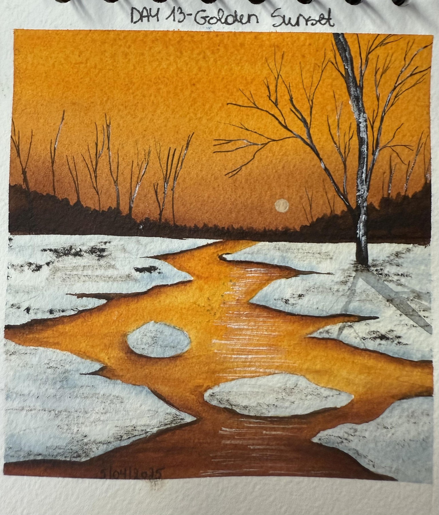 Winter landscapes - 30 days challenge - image 13 - student project