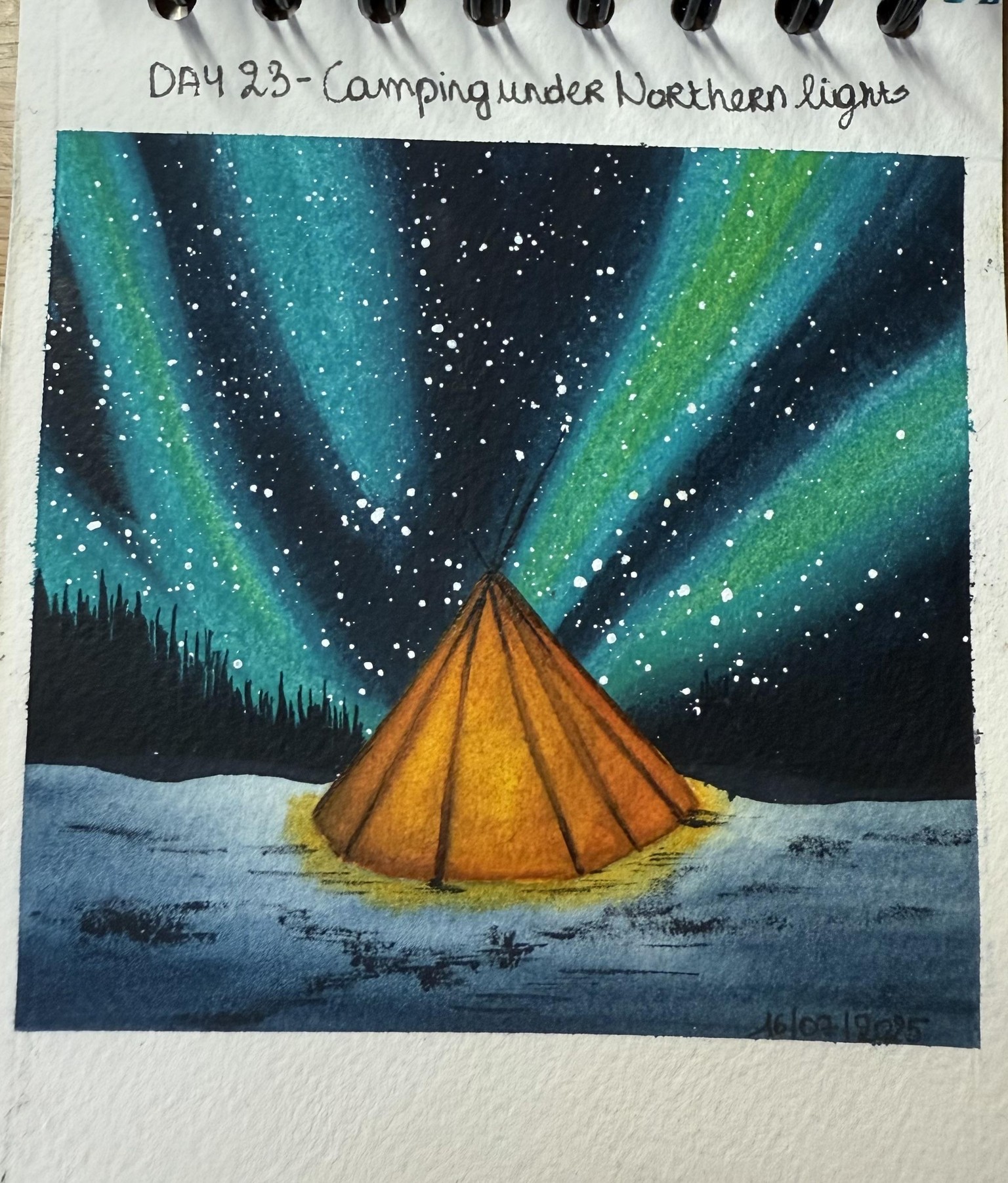 Winter landscapes - 30 days challenge - image 23 - student project