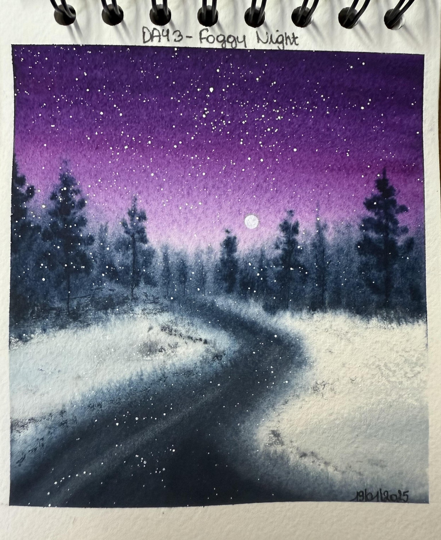 Winter landscapes - 30 days challenge - image 3 - student project