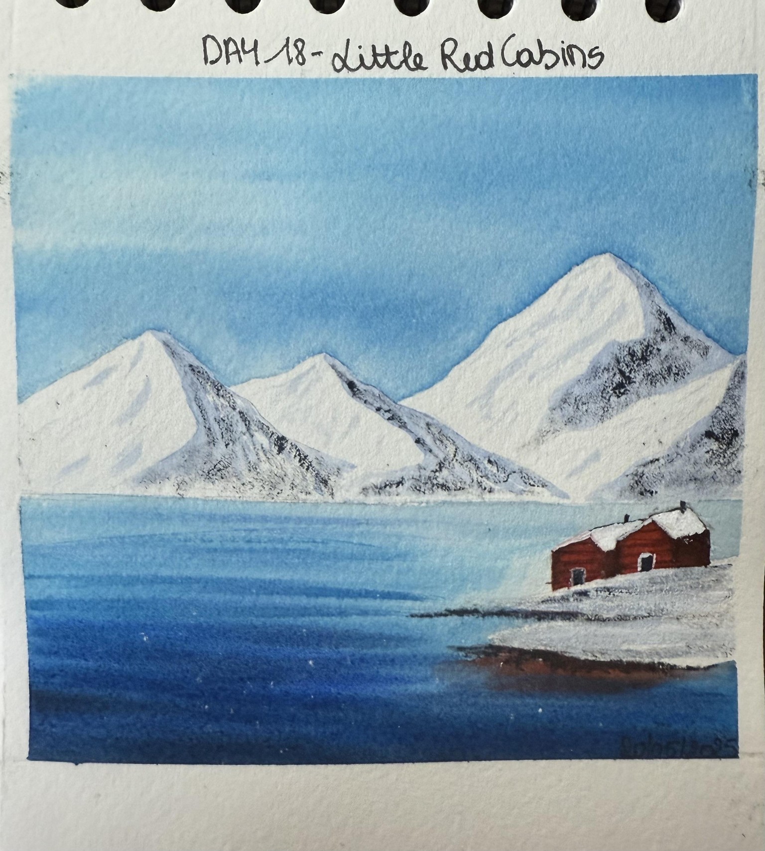 Winter landscapes - 30 days challenge - image 18 - student project