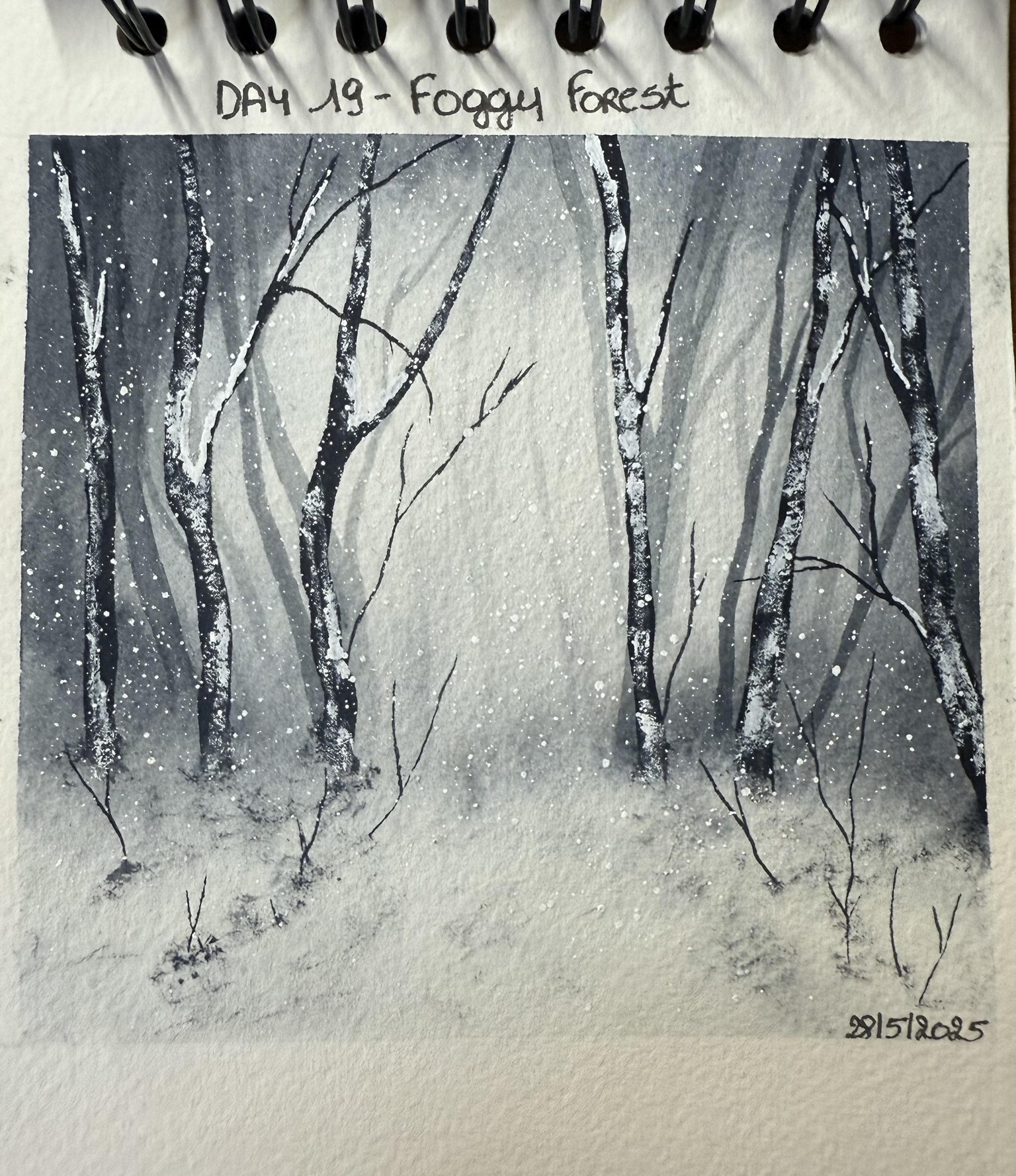 Winter landscapes - 30 days challenge - image 19 - student project