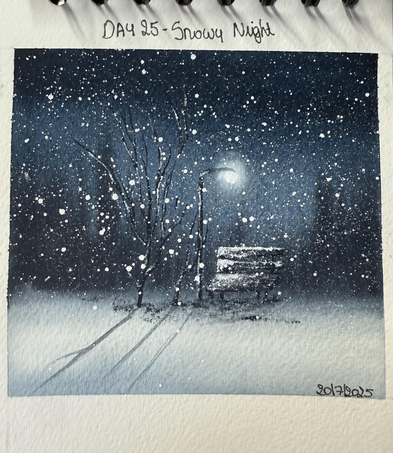 Winter landscapes - 30 days challenge - image 25 - student project
