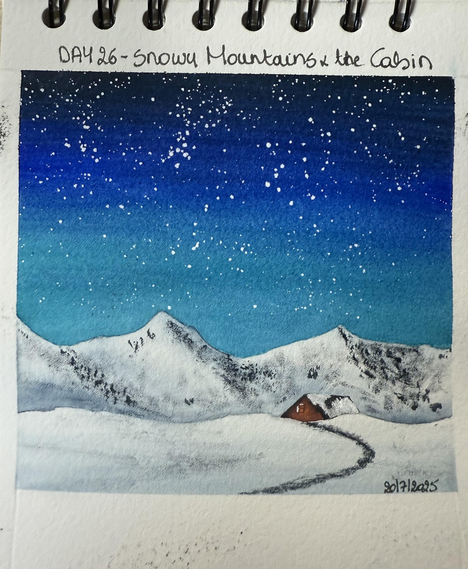 Winter landscapes - 30 days challenge - image 26 - student project