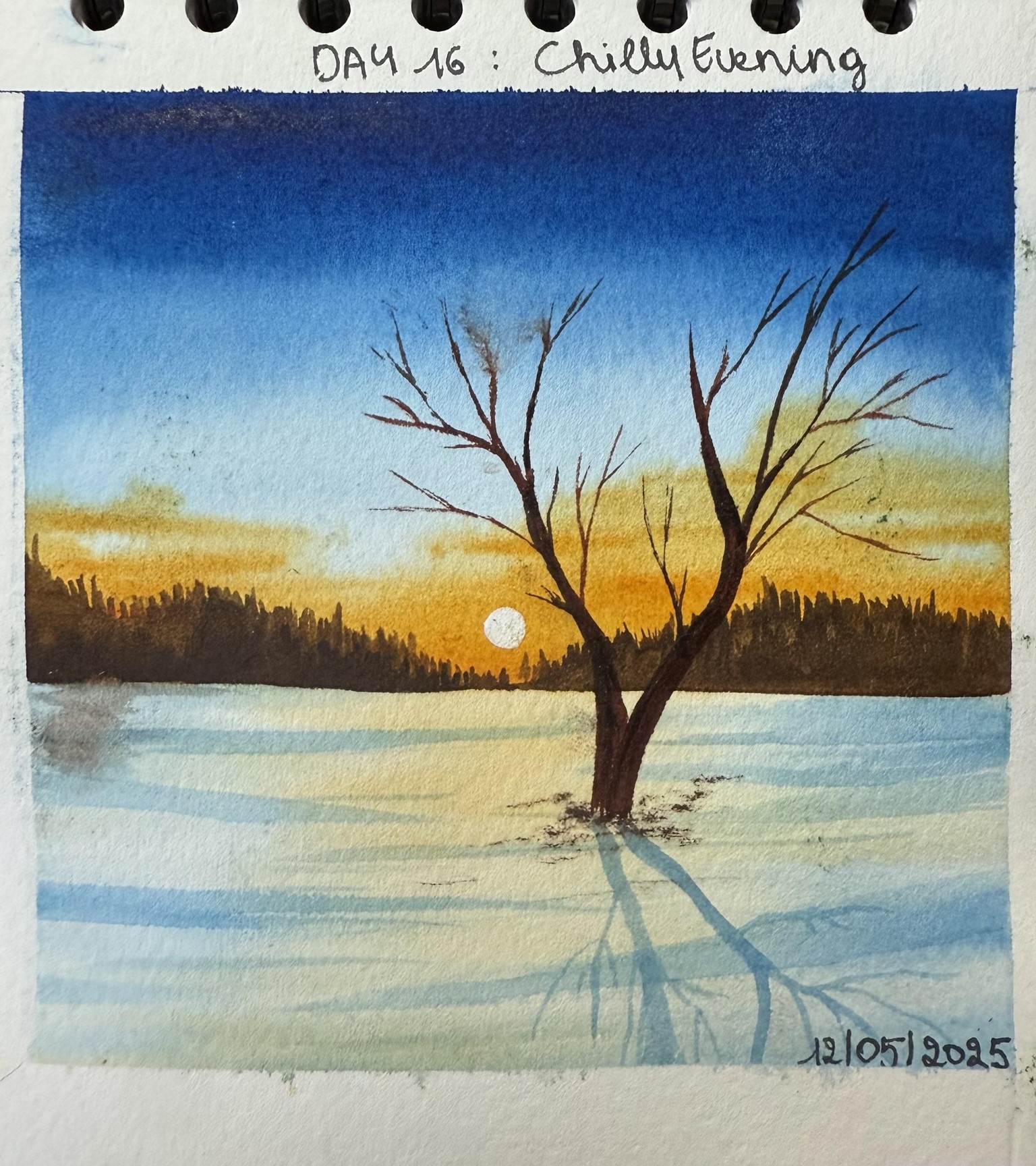 Winter landscapes - 30 days challenge - image 16 - student project