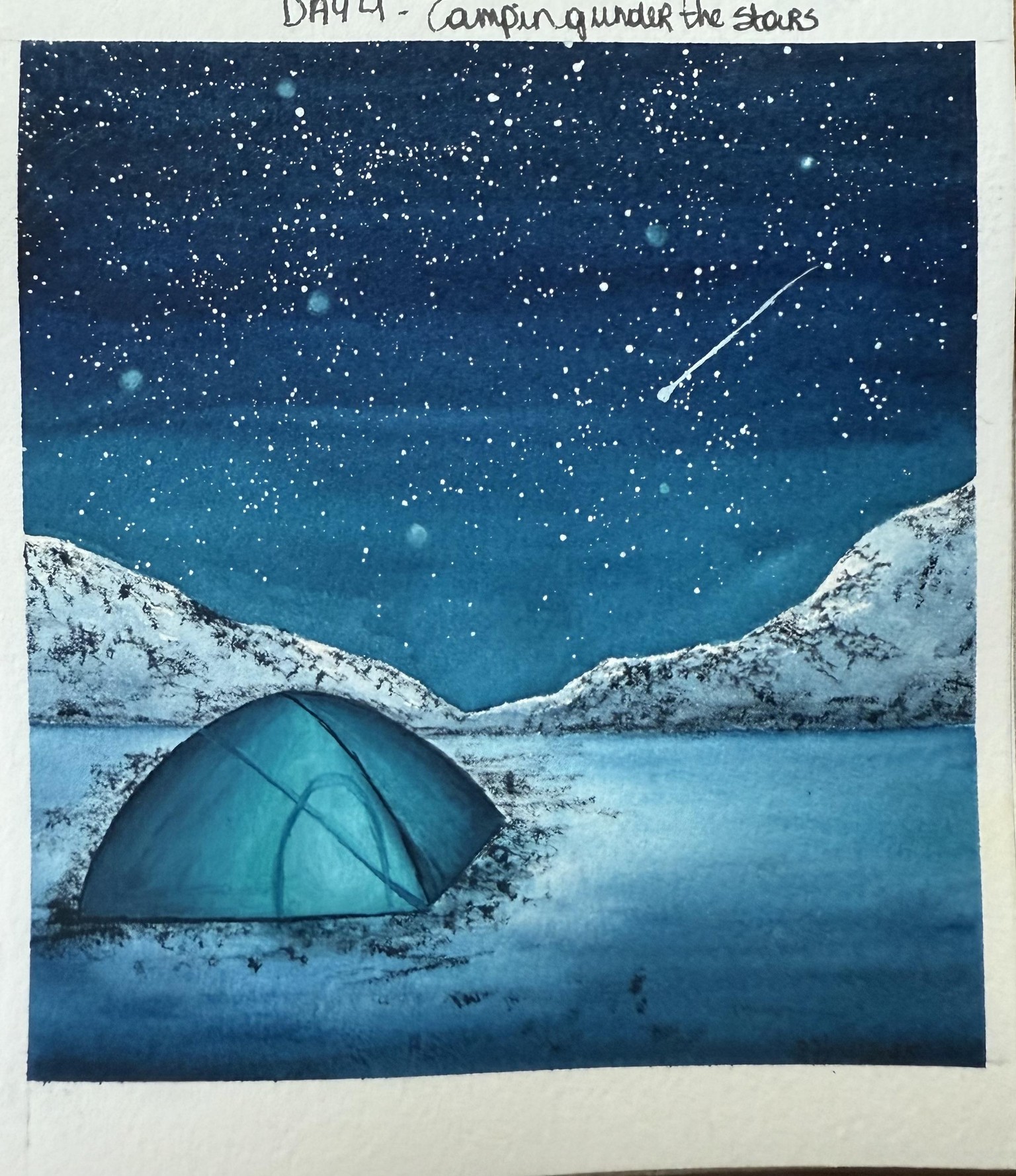 Winter landscapes - 30 days challenge - image 4 - student project