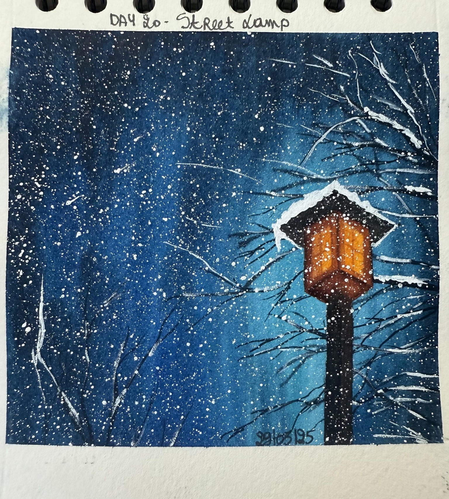 Winter landscapes - 30 days challenge - image 20 - student project