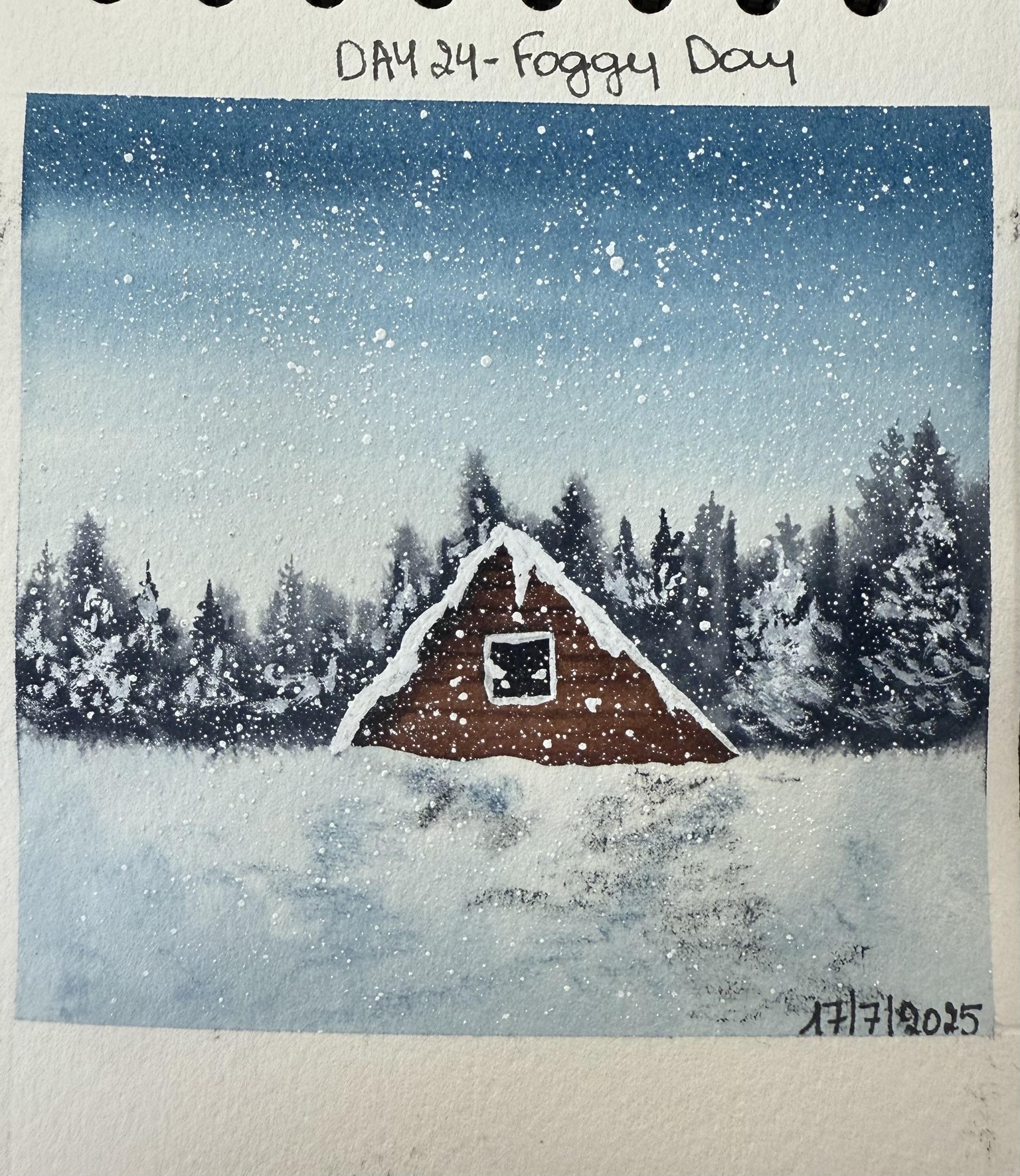 Winter landscapes - 30 days challenge - image 24 - student project