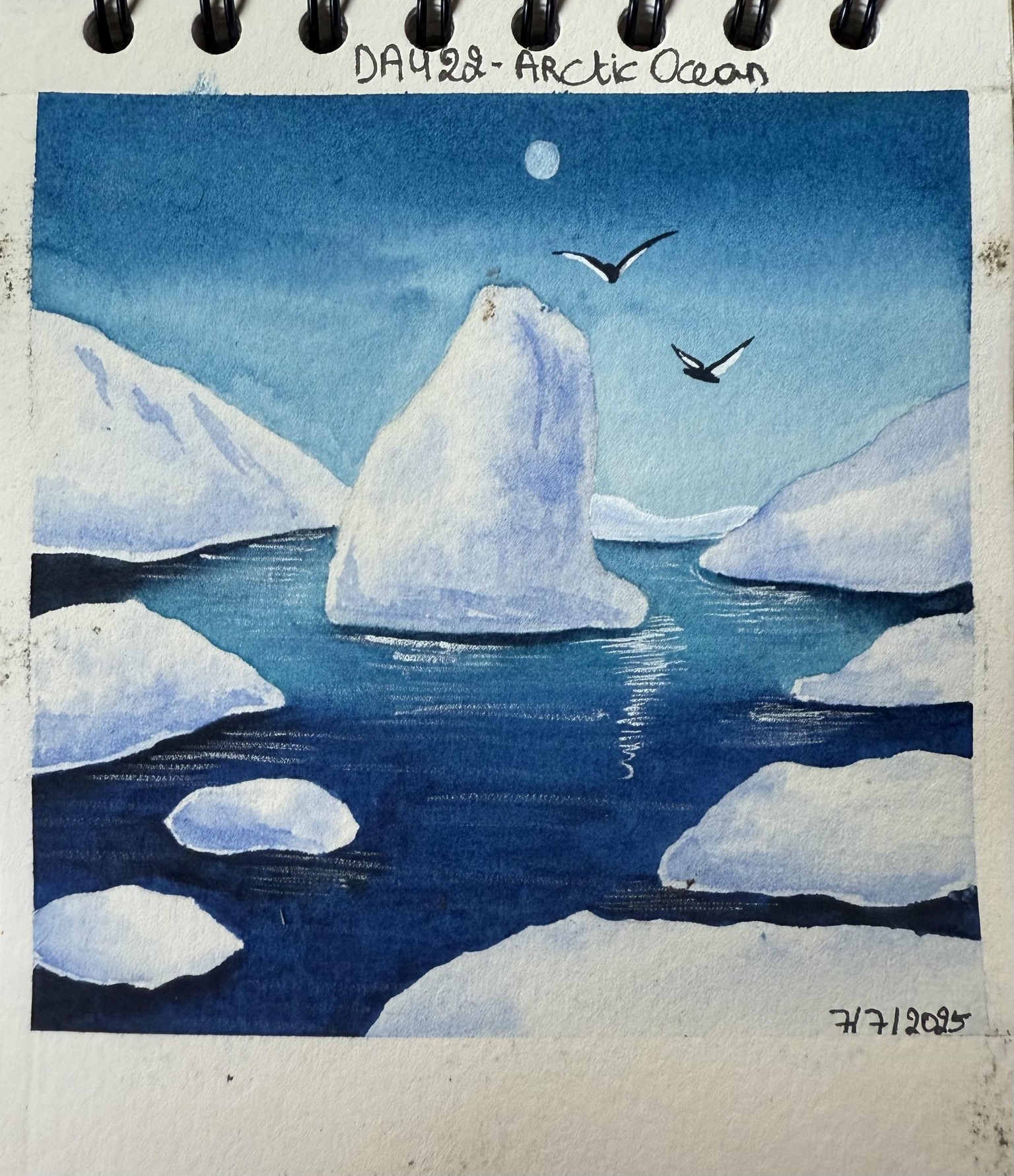 Winter landscapes - 30 days challenge - image 22 - student project