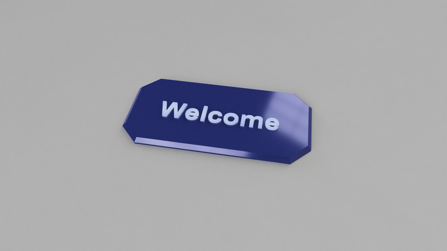 printed sign - image 1 - student project