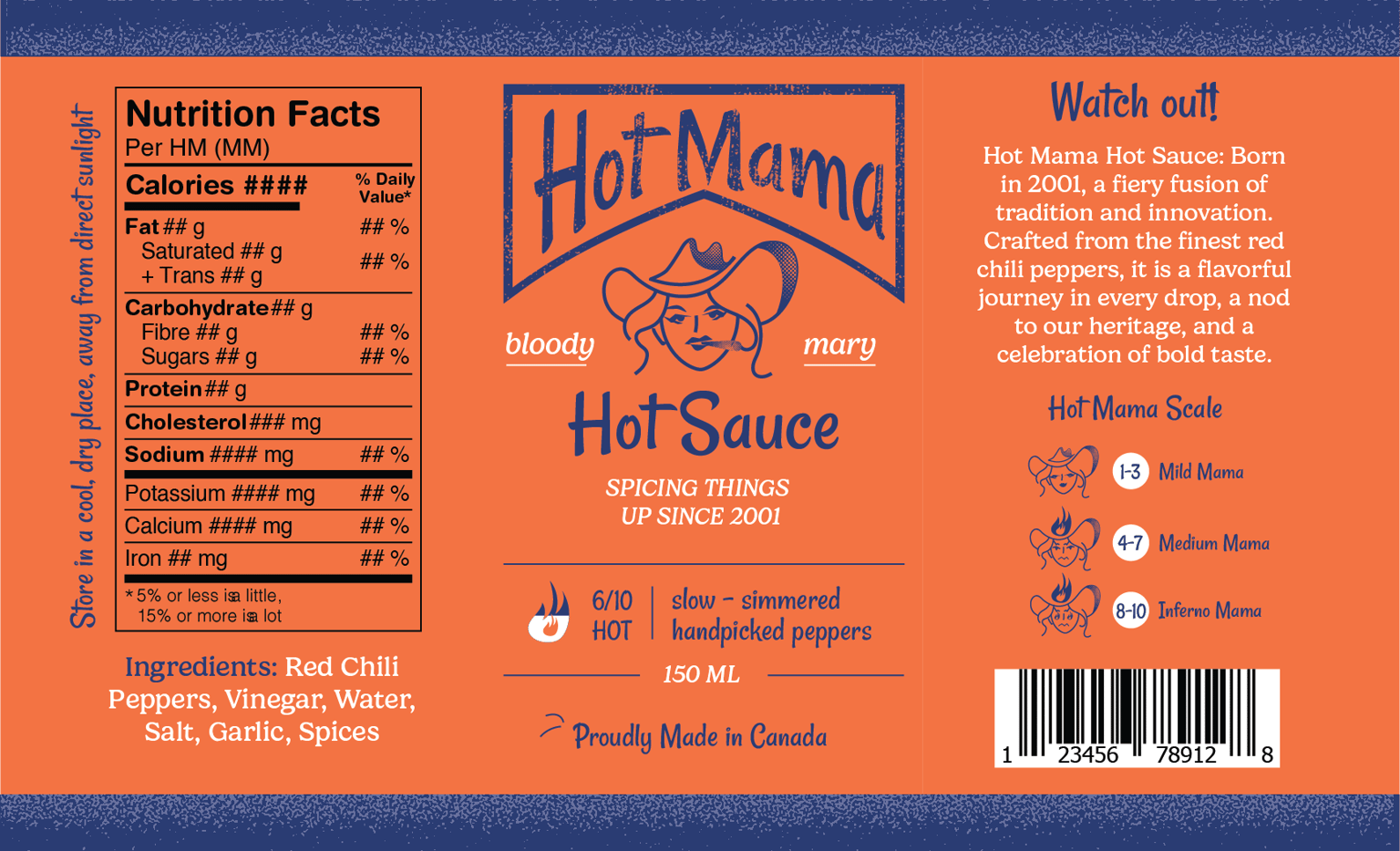 Hot Mama Hot Sauce - image 1 - student project