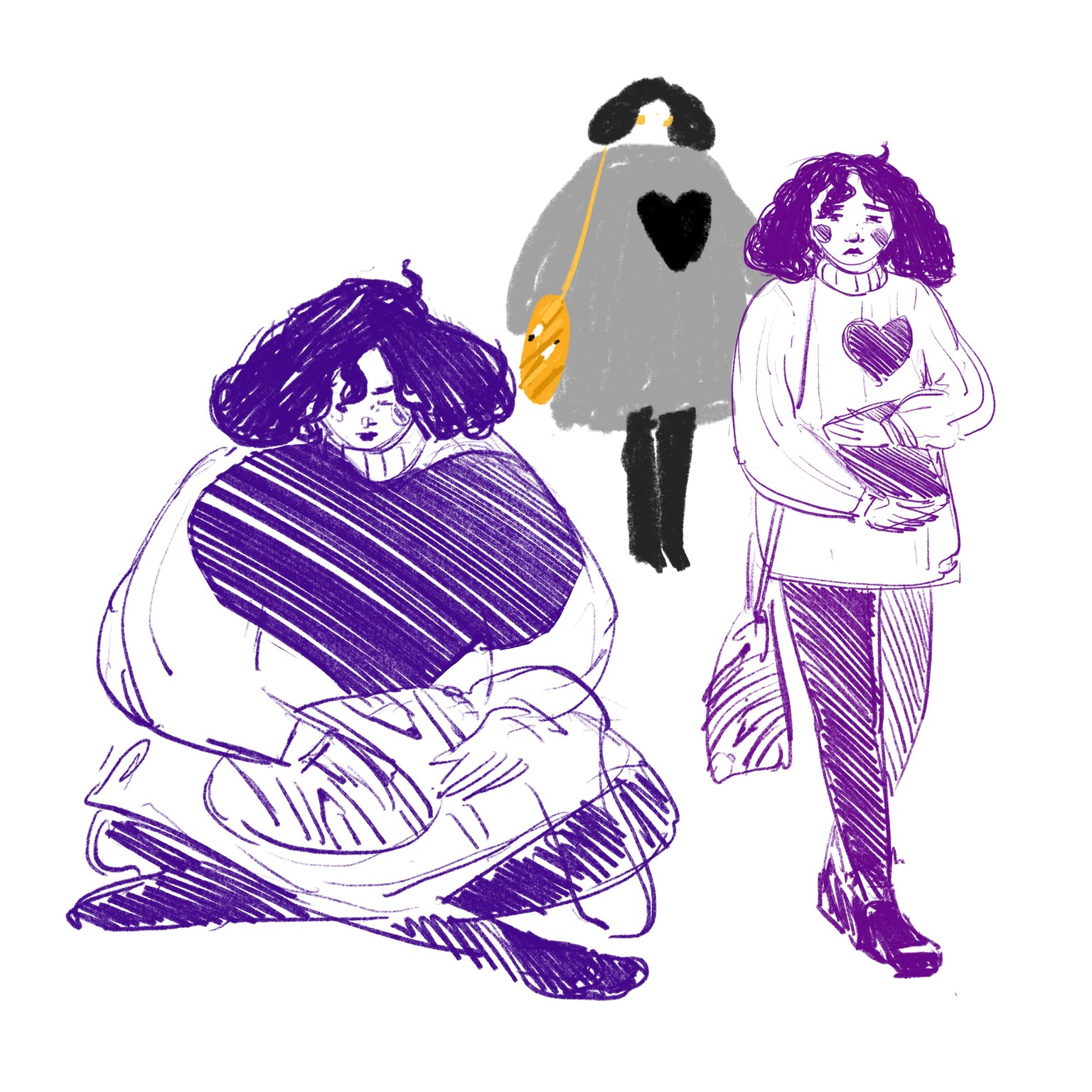 Dora with a black heart - image 1 - student project
