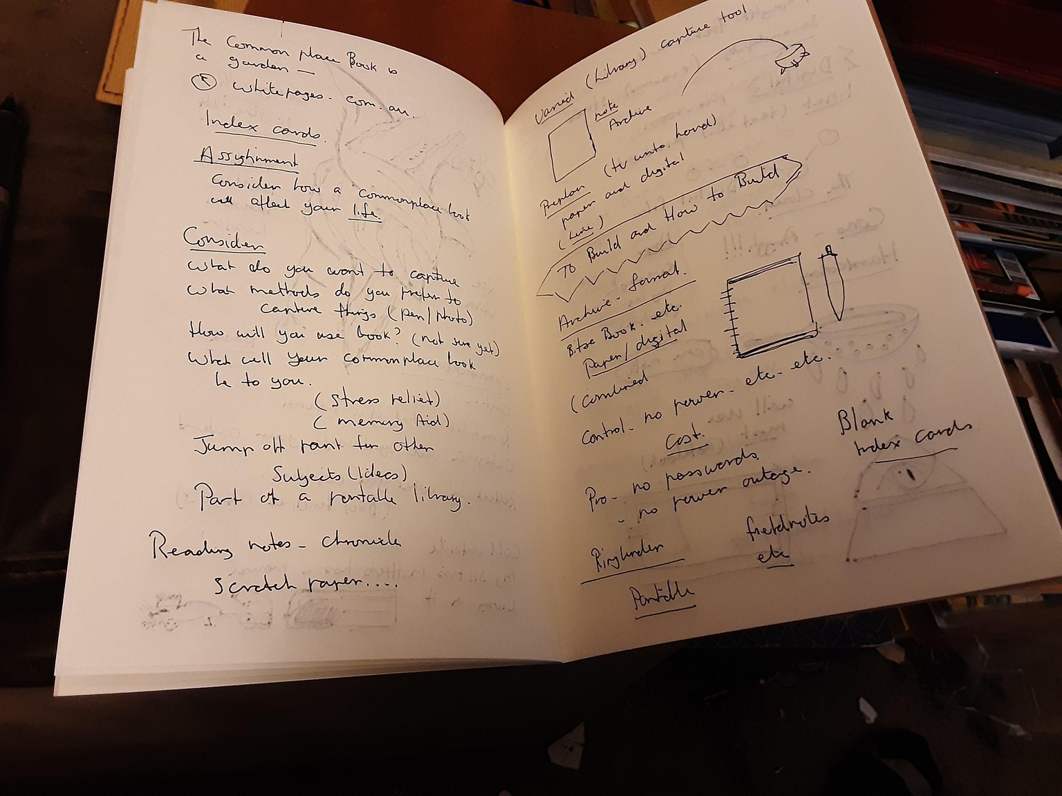Commonplace book - image 3 - student project