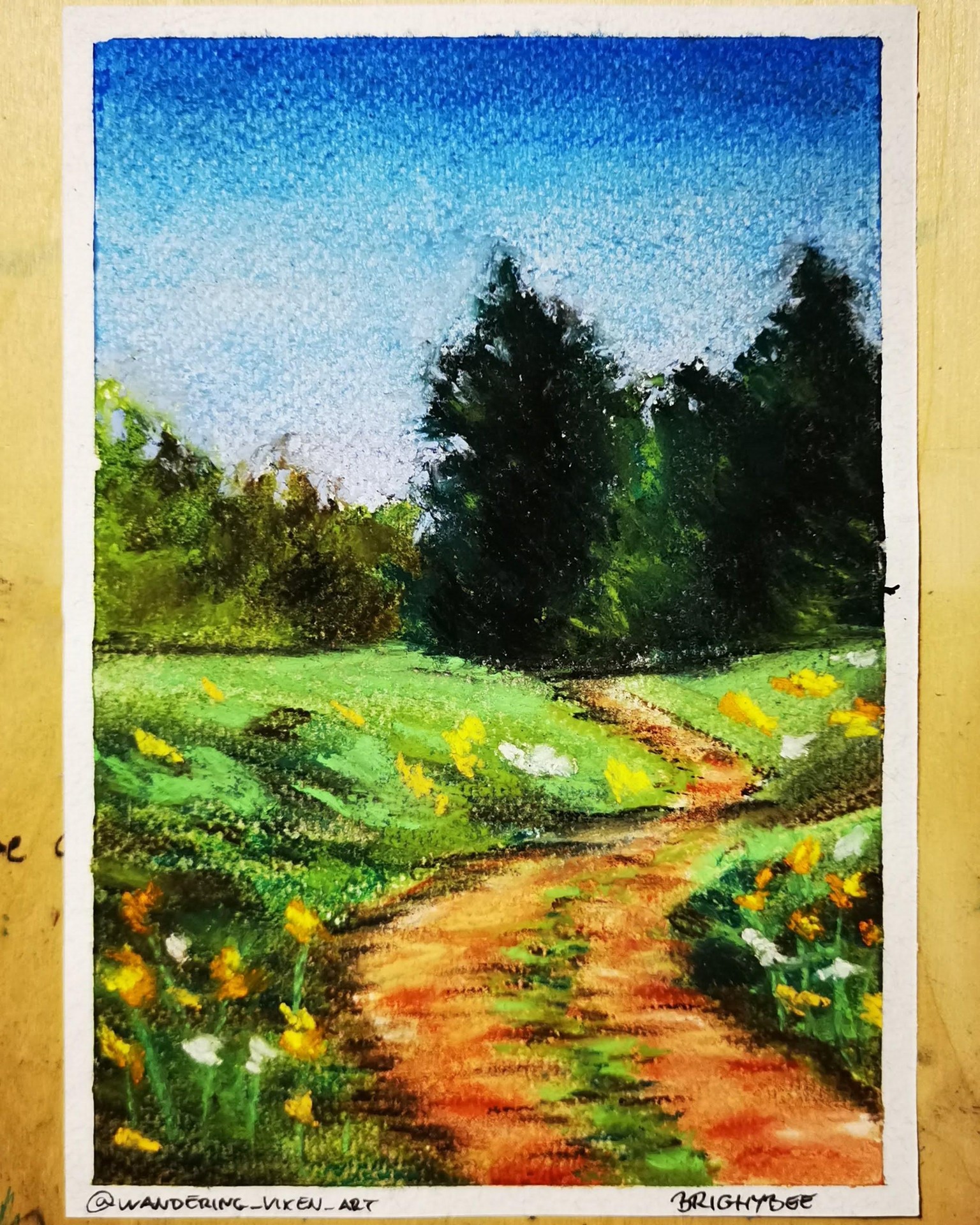 Soft Pastel Landscapes - image 1 - student project