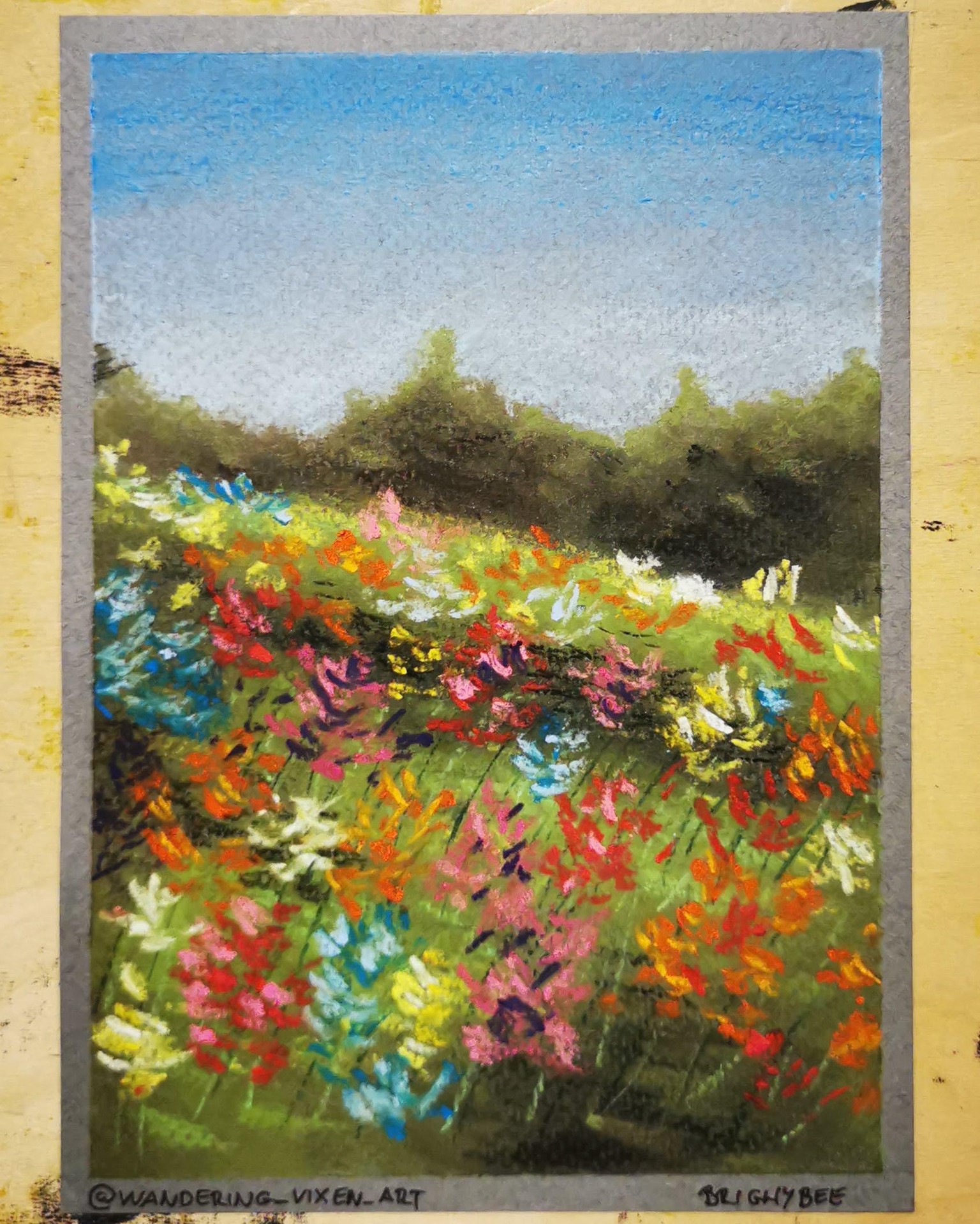 Soft Pastel Landscapes - image 2 - student project