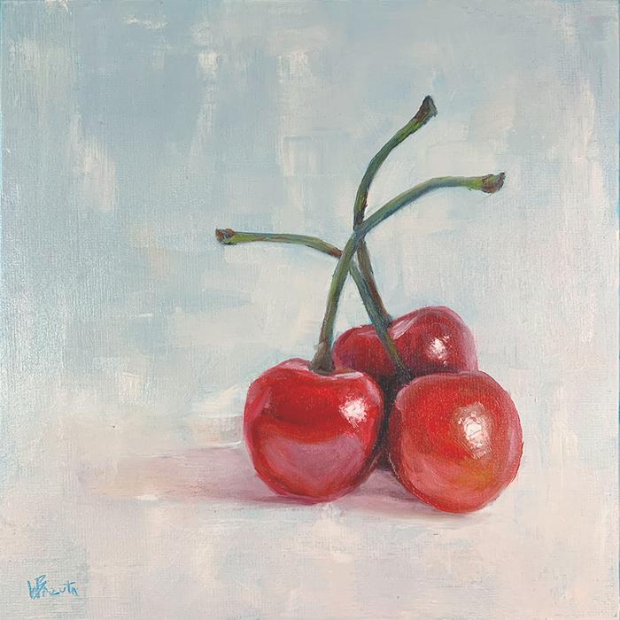 Cherries Oil Painting - image 1 - student project