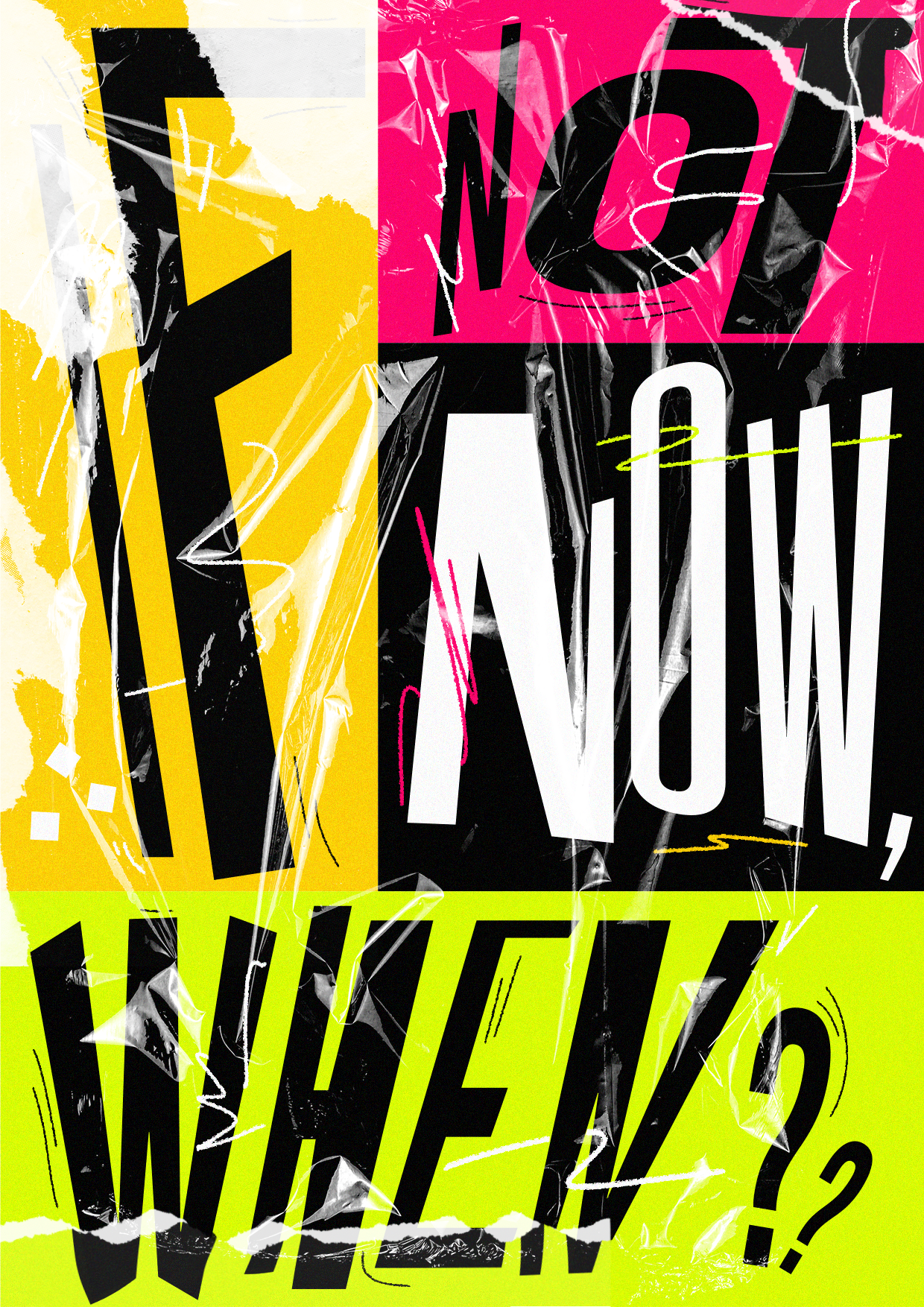 Typographic Poster design - image 2 - student project