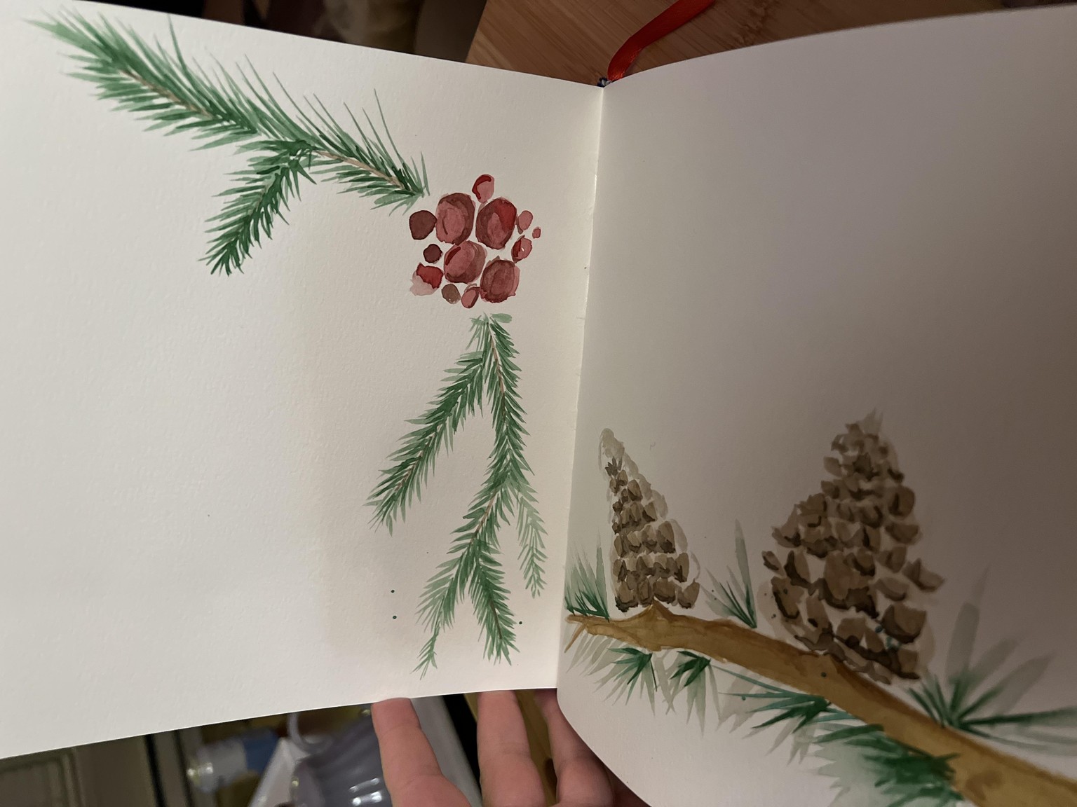 Great class for some winter watercolors! - image 1 - student project