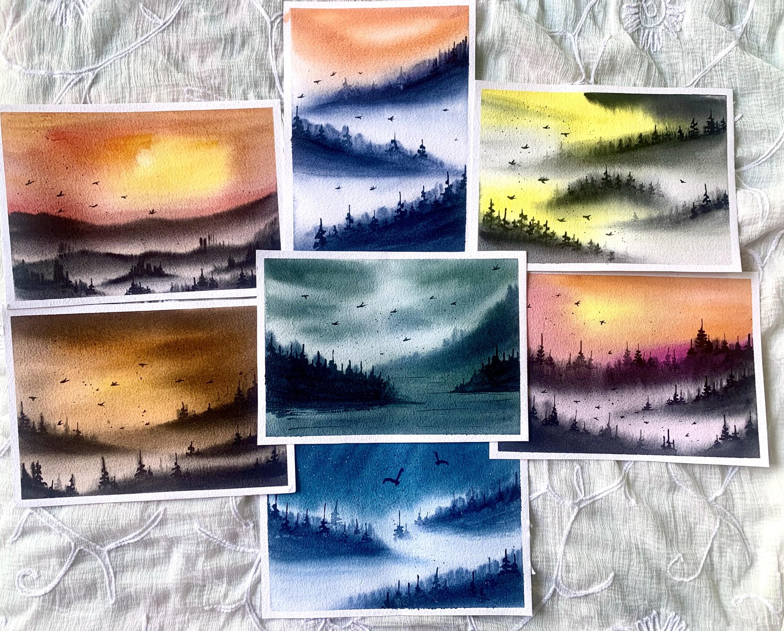 Misty mountains - image 3 - student project