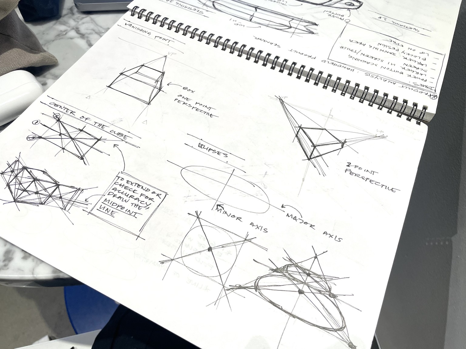 Handheld Product Scanner Ideation Sketch - image 3 - student project