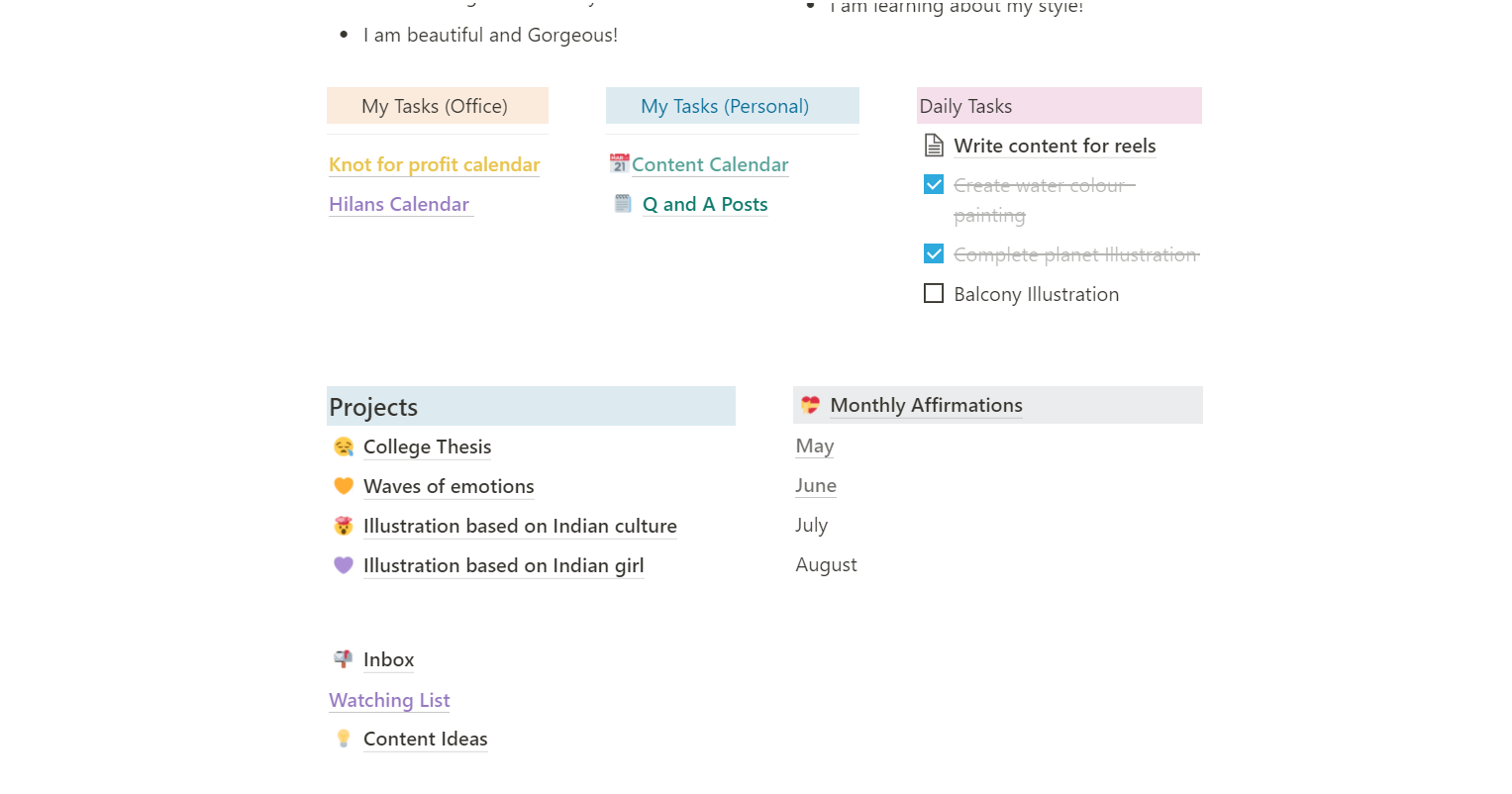 Home Dashboard - image 2 - student project