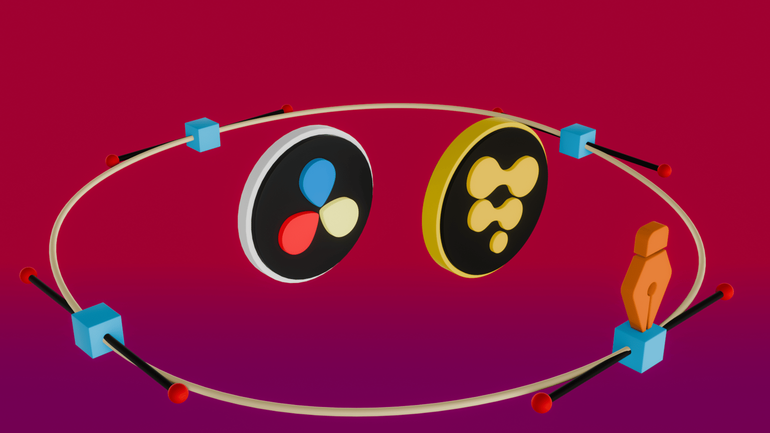 Blender, Fusion & Davinci Resolves your problems - image 1 - student project