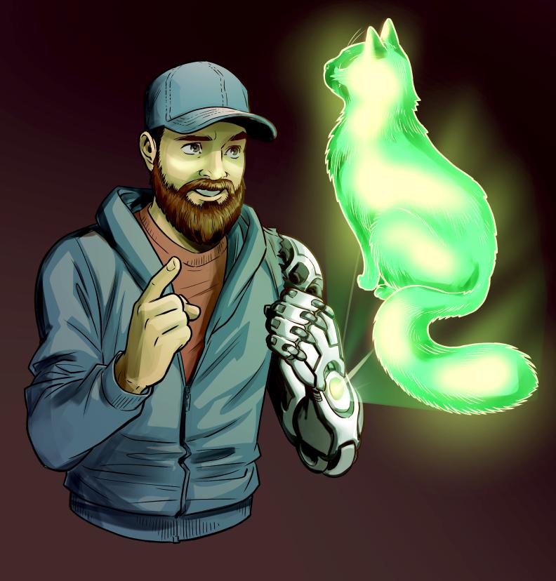 Glow Meow - image 1 - student project