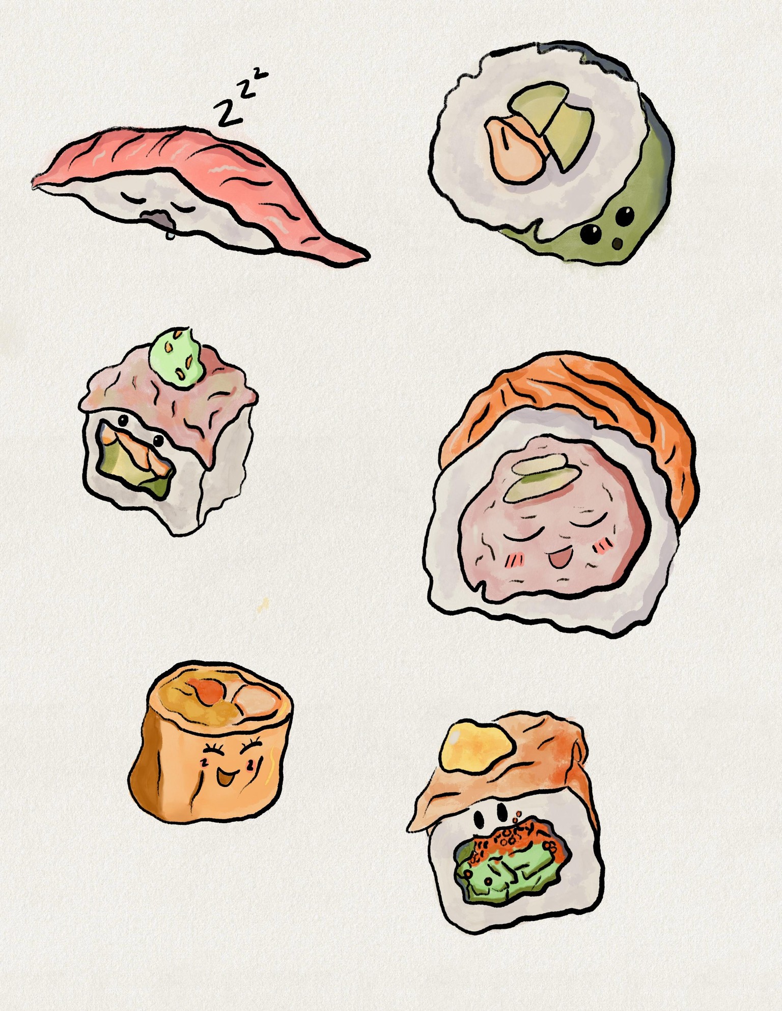 Sushi practice - image 1 - student project