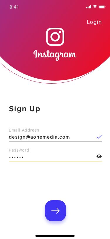 Instagram Redesign - image 19 - student project