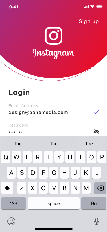 Instagram Redesign - image 7 - student project